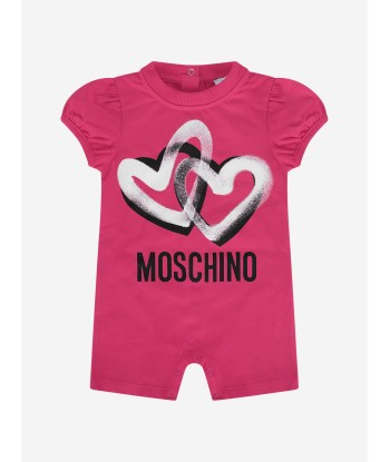 Moschino Baby Girls Graffiti Hearts Romper s'inspire de l'anatomie humaine