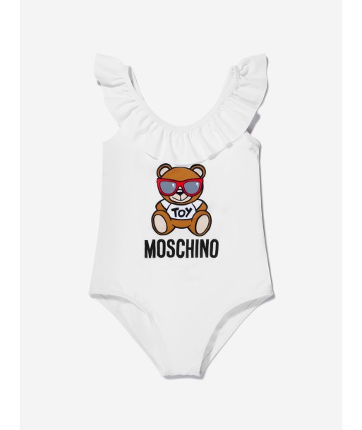 Moschino Girls Teddy Toy Logo Swimsuit Comparez plus de prix