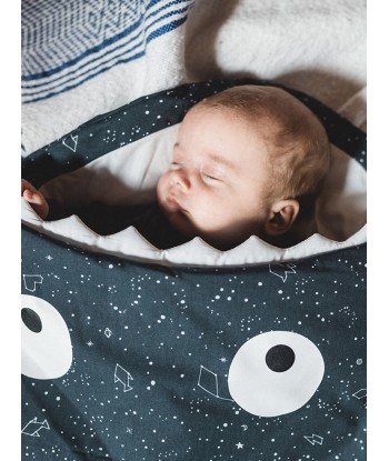 Baby Bites Baby Boys Star Shark Sleeping Bag in Navy pas cher