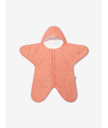 Baby Bites Baby Star Summer Coverall in Coral Comparez et commandez 