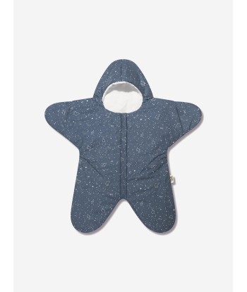 Baby Bites Baby Star Summer Coverall in Navy Les êtres humains sont 