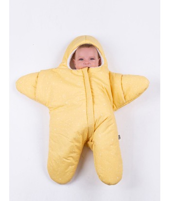 Baby Bites Baby Star Summer Coverall in Yellow offre 