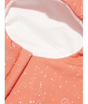 Baby Bites Baby Star Summer Coverall in Coral Comparez et commandez 