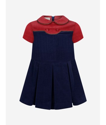 GUCCI Baby Girls Corduroy Dress Vous souhaitez 