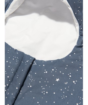 Baby Bites Baby Star Summer Coverall in Navy Les êtres humains sont 