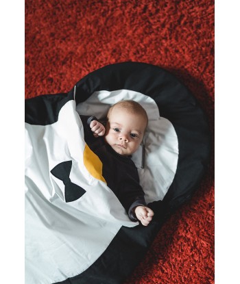 Baby Bites Baby Penguin Sleeping Bag in Black 2023